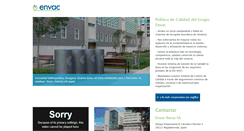 Desktop Screenshot of envac.es