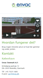Mobile Screenshot of envac.dk
