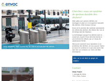 Tablet Screenshot of envac.fr